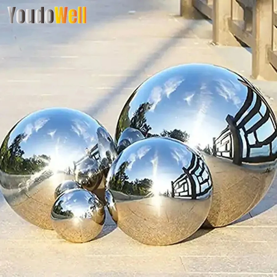 Decorative Ceiling Hanging Inflatable Mirror Ball Balloon Giant Mirror Ball Gold And Silver Rainbow Outdoor Disco Ball Floating 6