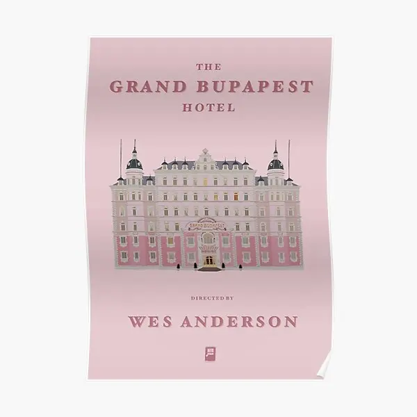 

The Grand Budapest Hotel Directed By Wes Poster Print Room Home Vintage Modern Wall Funny Painting Decor Art Mural No Frame