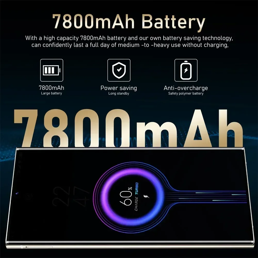 S24 Ultra Smart Mobile Phones Smartphone Cell Phone 22TB+2TB Android 14 5G Dual SIM Snapdragon 8 gen 3 Global Version Cellphones smart phone