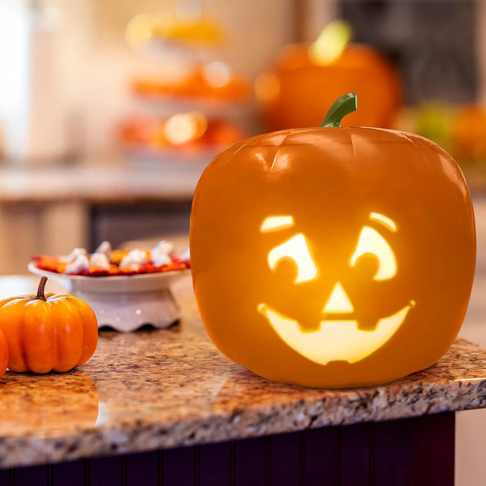 Funny Halloween Pumpkin Lamp 4