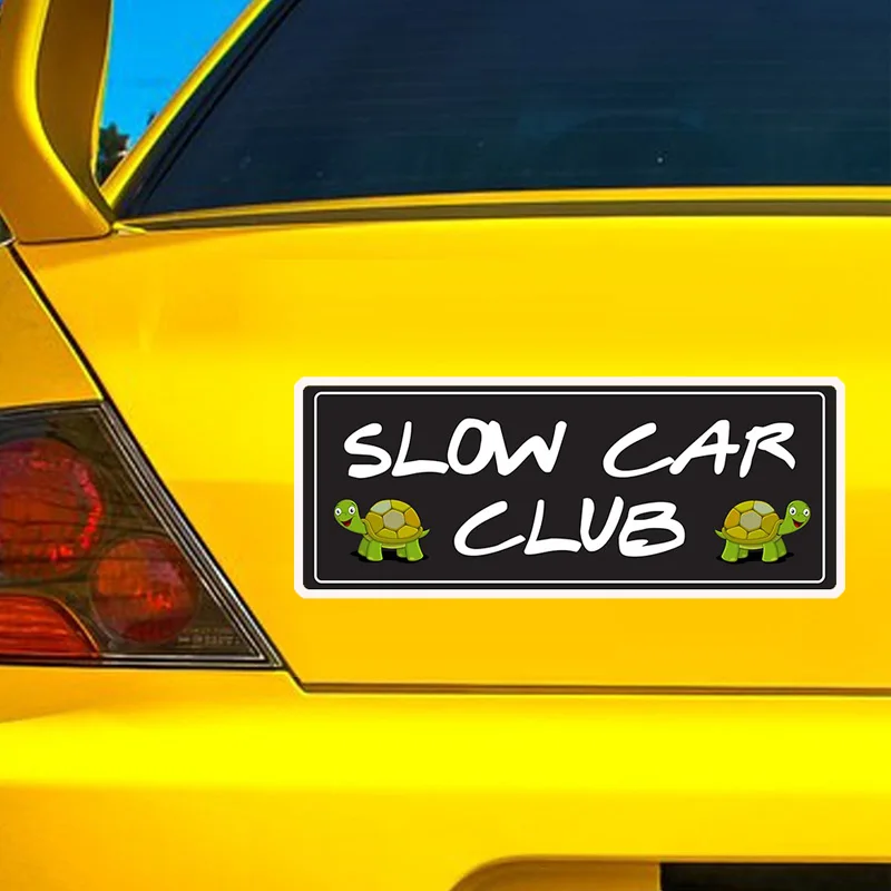 Рисунок 2 - 33731 # Автомобильная наклейка Slow Car Club