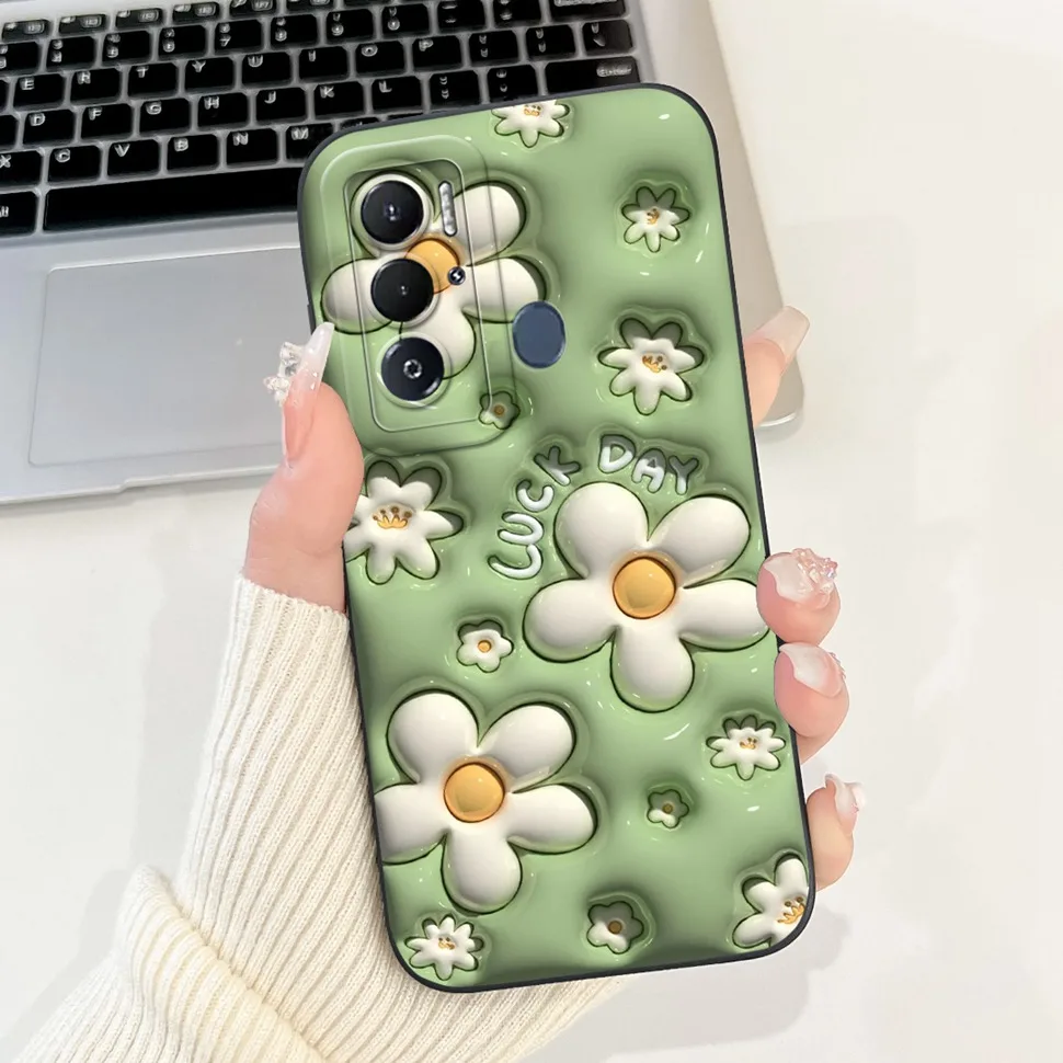 Cute Cosmonaut Cartoon Silicone Soft Cover Case - Bumper Protection