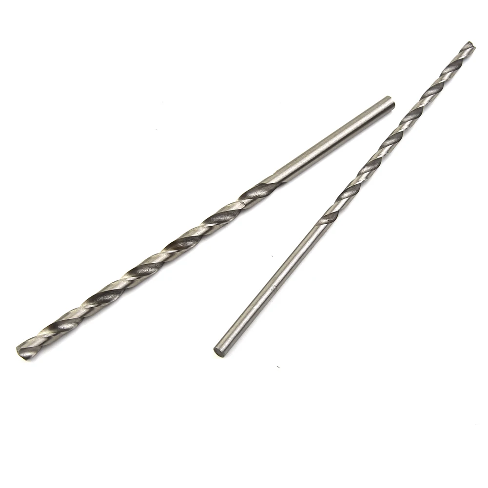 

5Pcs Extra Long HSS High Speed Steel 150mm Drill Bit Set 2mm/3mm,3.5mm,4mm,5mm Bits For Wood, Aluminum, Plastic