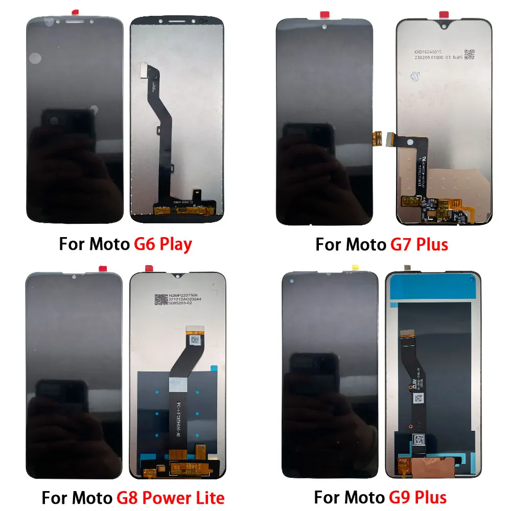For Motorola MOTO G5 G6 G7 G8 Power Play Plus Lite LCD Display Replacement Touch Screen Digitizer Assemble