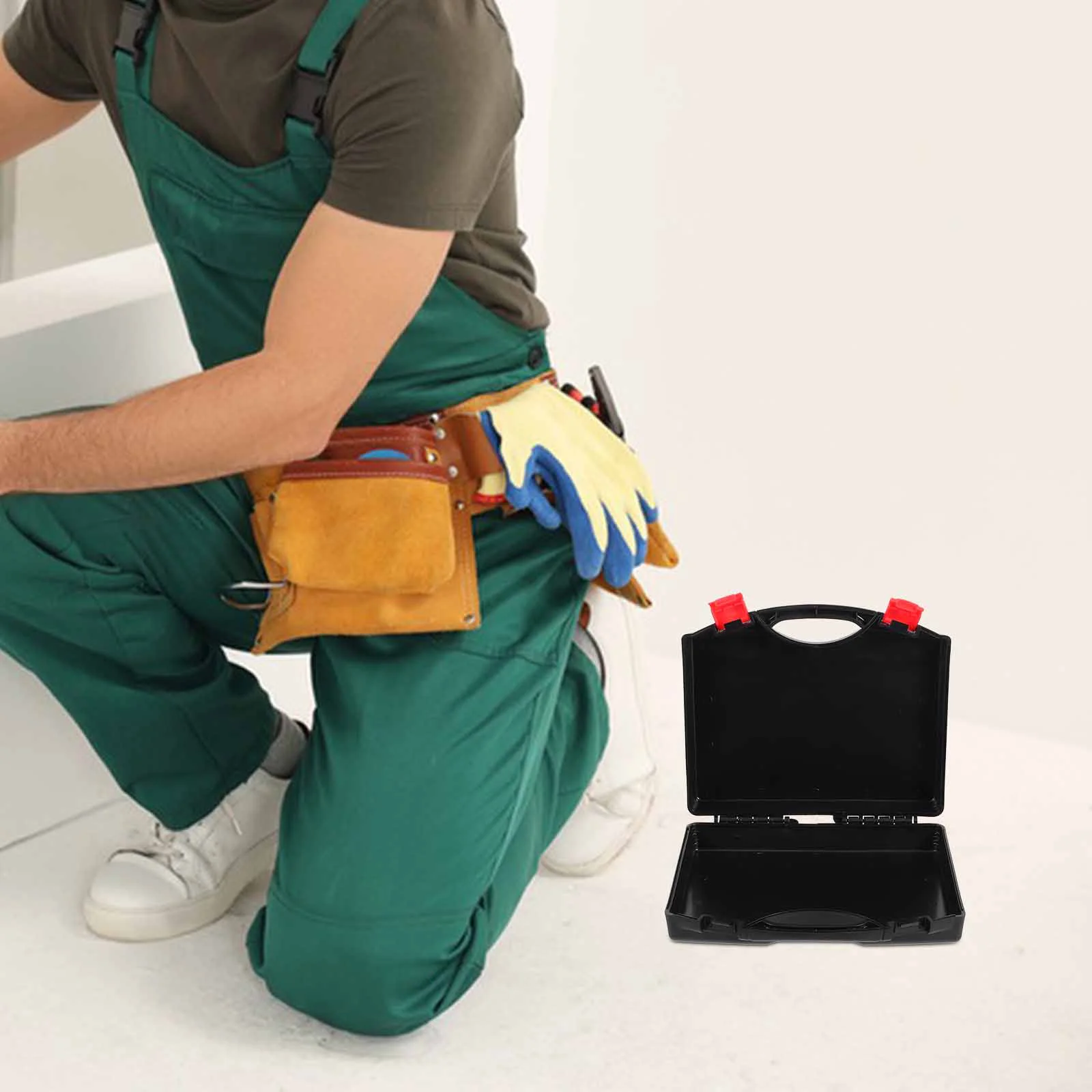 Hardware Drill Bit Storage Box Plastic Tool ganizer Case Portable Toolbox Container Parts Compartment Design PP Material
