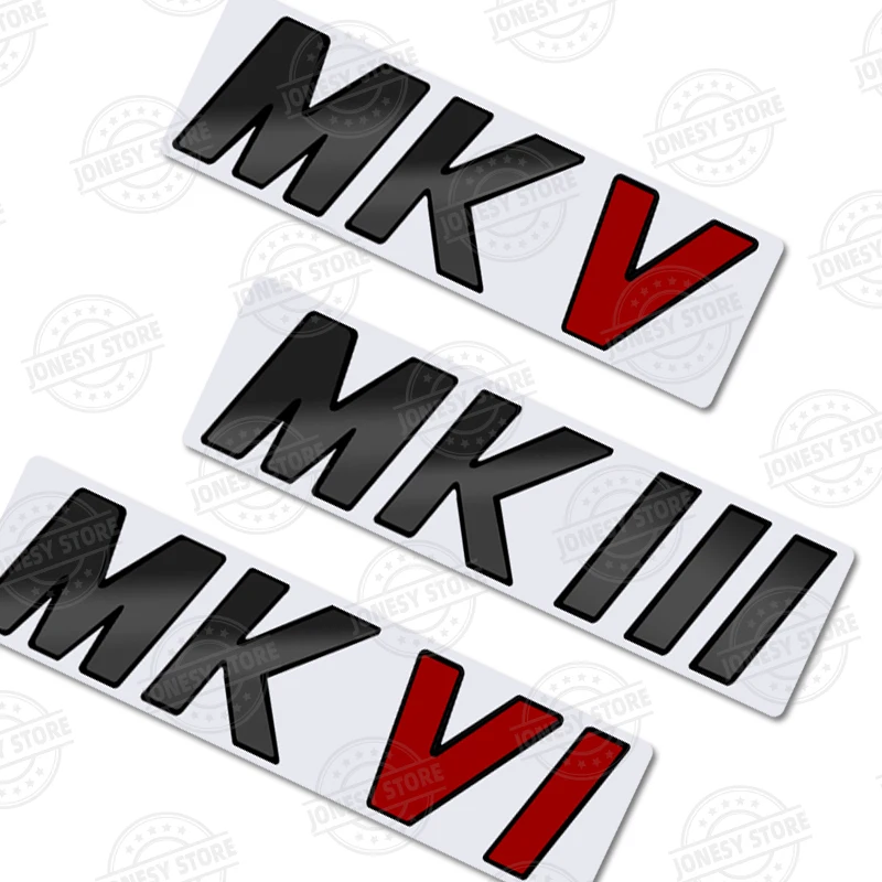 Auto Metal 3D Logo Badge Lettering Decals Trunk Sticker