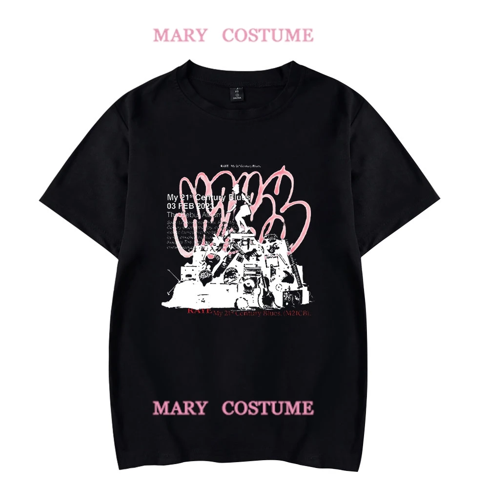 

Футболки Raye Merch M21CB унисекс, Модный повседневный топ с коротким рукавом