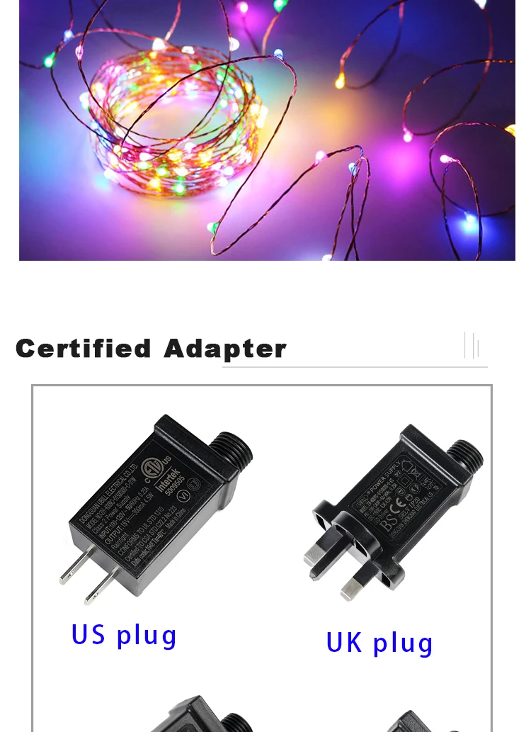 30m 50m 100m LED String Fairy Lights Remote Control Waterproof Plug in for Indoor Outdoor Christmas Holiday Wedding Garden Decor