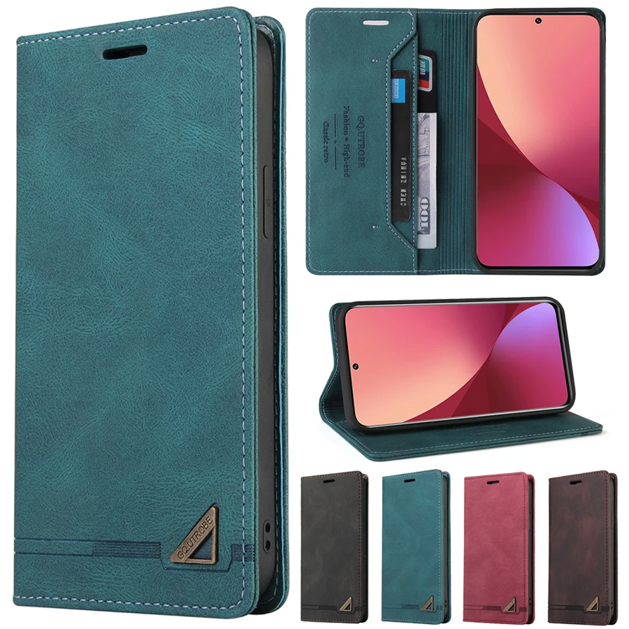 Wallet Magnetic Flip Leather Case For Xiaomi Poco X3 NFC F3 F4 C40 X5 F5 M6 Pro C65 X6 Mi A3 9T 10T 11 Lite 11T 12T 13T 14 Cover