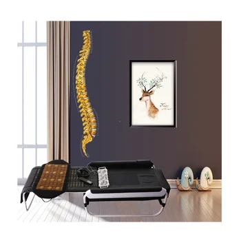 Beauty salon best heat therapy thermal jade roller electric table infrared massage bed