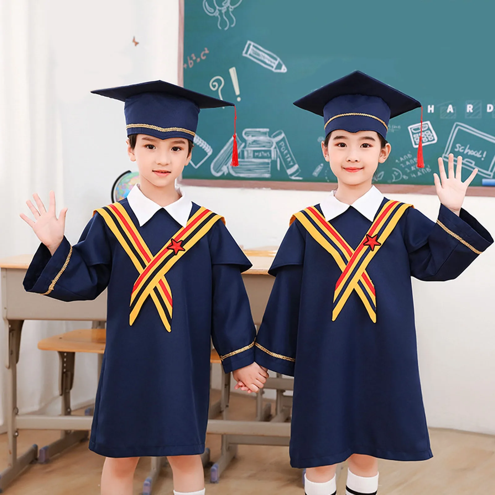 

Новое поступление 2024, платье на выпускной + шапочка Regalia, 2 шт.