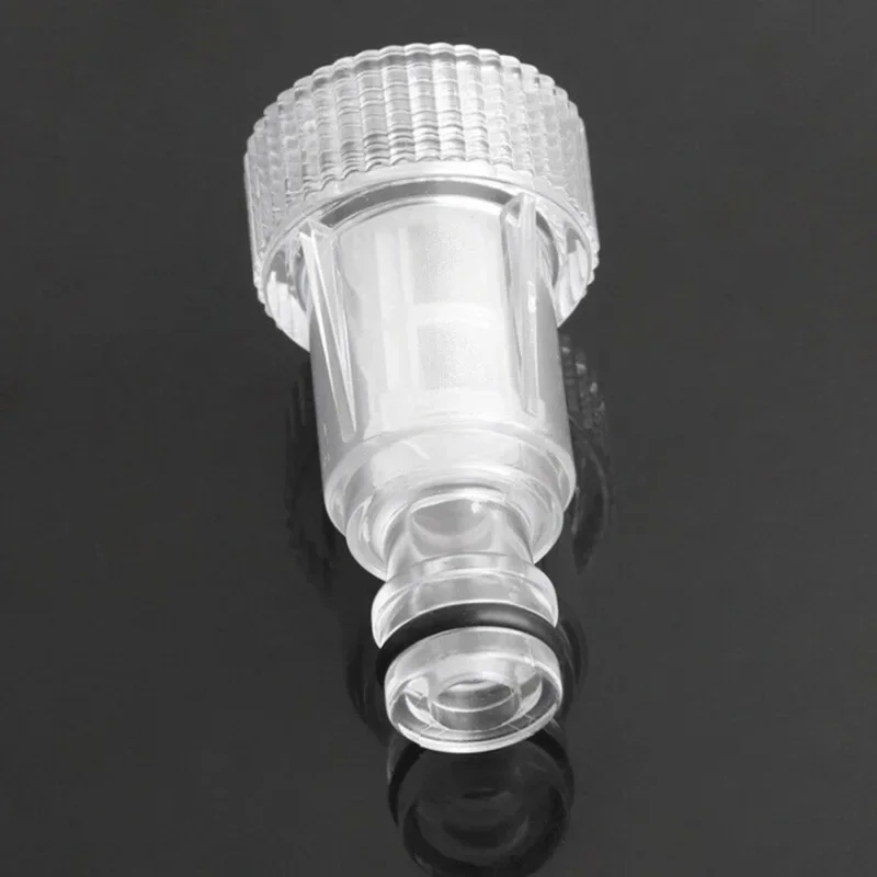 

Pressure Washers Water Filter Water Filter Yard High Pressure 140° 3cm Plastic Tool Transparent Tuck 2pcs Car Connection