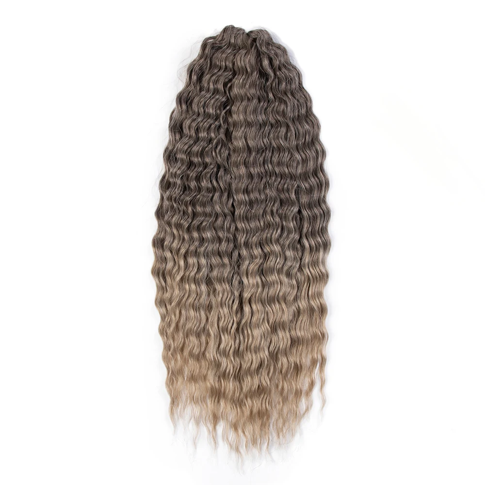 Ariel Curl Ombre Blonde Pink Hair Extension Image 17