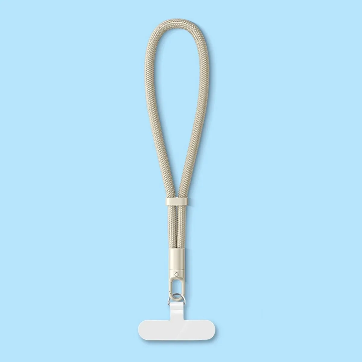 Universal Adjustable Phone Lanyard with Self-Locking Anti-Drop Design - Durable Polyester Wrist Strap