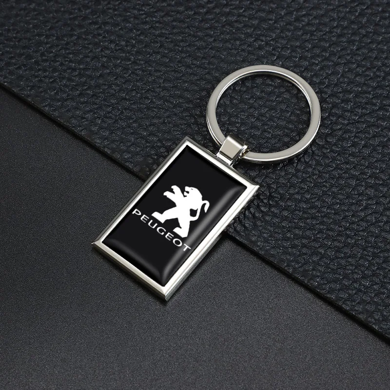 Car Keychain Car Keyring Auto Keychain Pendant Decoration Accessories For Peugeot 206 307 308 3008 207 208 407 508 2008 408 4008 Rifter 5008