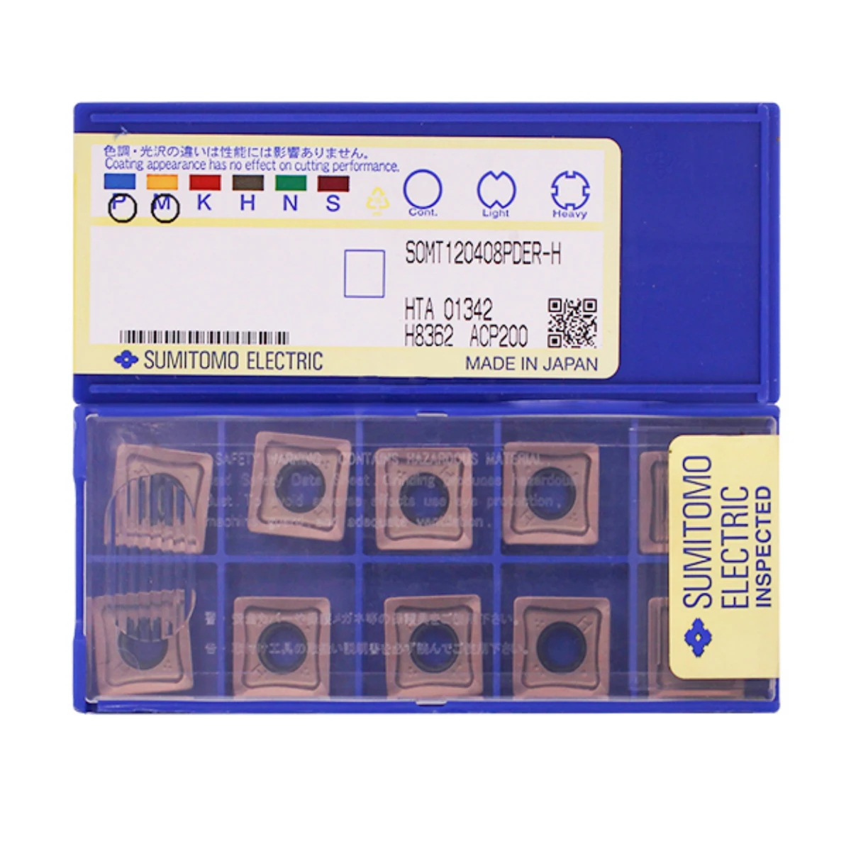 Фото SOMT120408PDER-G SOMT120408PDER-H ACP200/ACP300/ACK200/ACK300, твердосплавная вставка для фрезерования, вставки SOMT №4