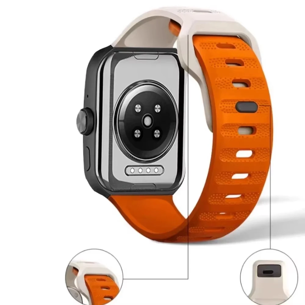Silicone Replacement Strap for Smart Watches - Universal Wristband Accessory