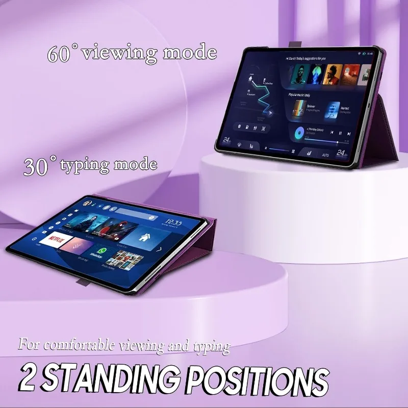 Premium PU Leather Flip Case Smart Cover