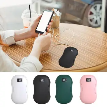 USB Hand Warmer Convenient USB 3-Gear Heat Pack Warm Belly Instant Hot Pack Practical Hand Warmers Treasure General In Winter