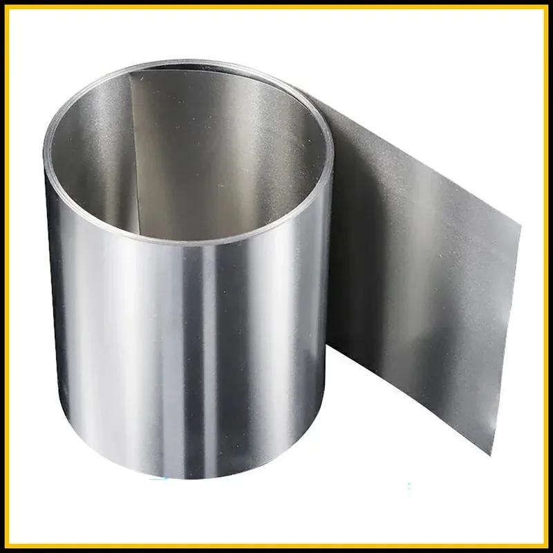 Präzisions-Edelstahlstreifen aus 304 Edelstahl, 0,1-1 mm x 10-300 mm x 1000 mm, EMI-RF-Abschirmfolie