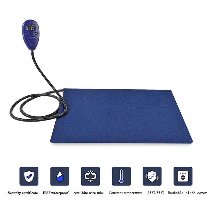 NEW Pet Heating Pad Cat Constant Temperature Electric Blanket 12V Low Voltage Pet Electric Heater For Dogs Bed