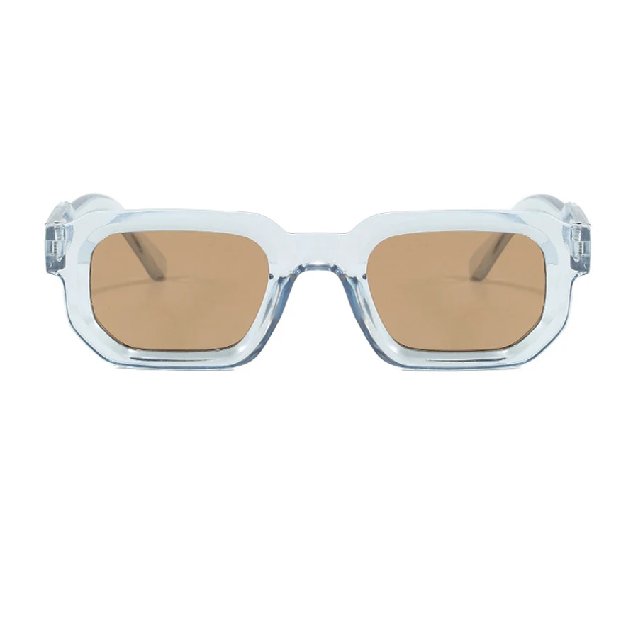 Luxury Vintage Rectangle Frame Sunglasses - Fashion Retro UV400 Sun Glasses