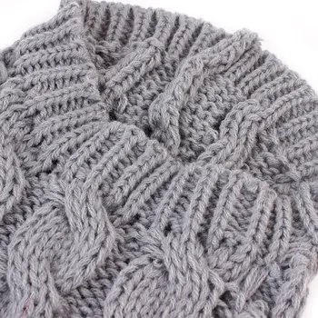 سترات الكلب الدافئة للكلاب الصغيرة الياقة المدورة محبوك الشتاء الكلب الملابس الحيوانات الأليفة جرو القط سترة سترة تشيهواهوا الفرنسية البلدغ معطف - Image 5