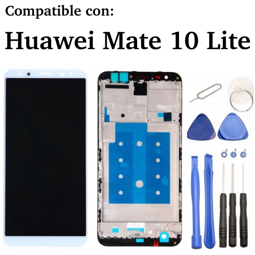 Полноэкранный ЖК-дисплей для HUAWEI MATE 10 Lite с рамкой G10 RNE-L21 L11 L23 дисплей | Мобильные