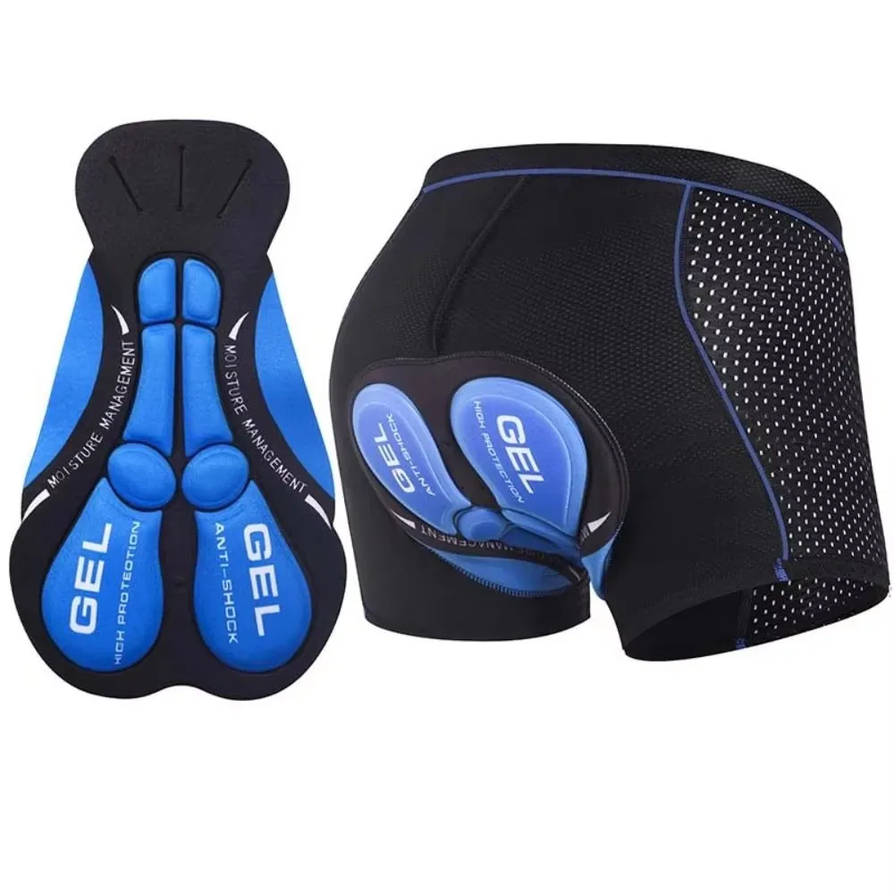 Atmungsaktive Radfahren Shorts Männer Radfahren Unterwäsche 5D Gel Pad Stoßfest Fahrrad Unterhose MTB Rennrad Ausrüstung Gepolsterte Shorts – Detail 9