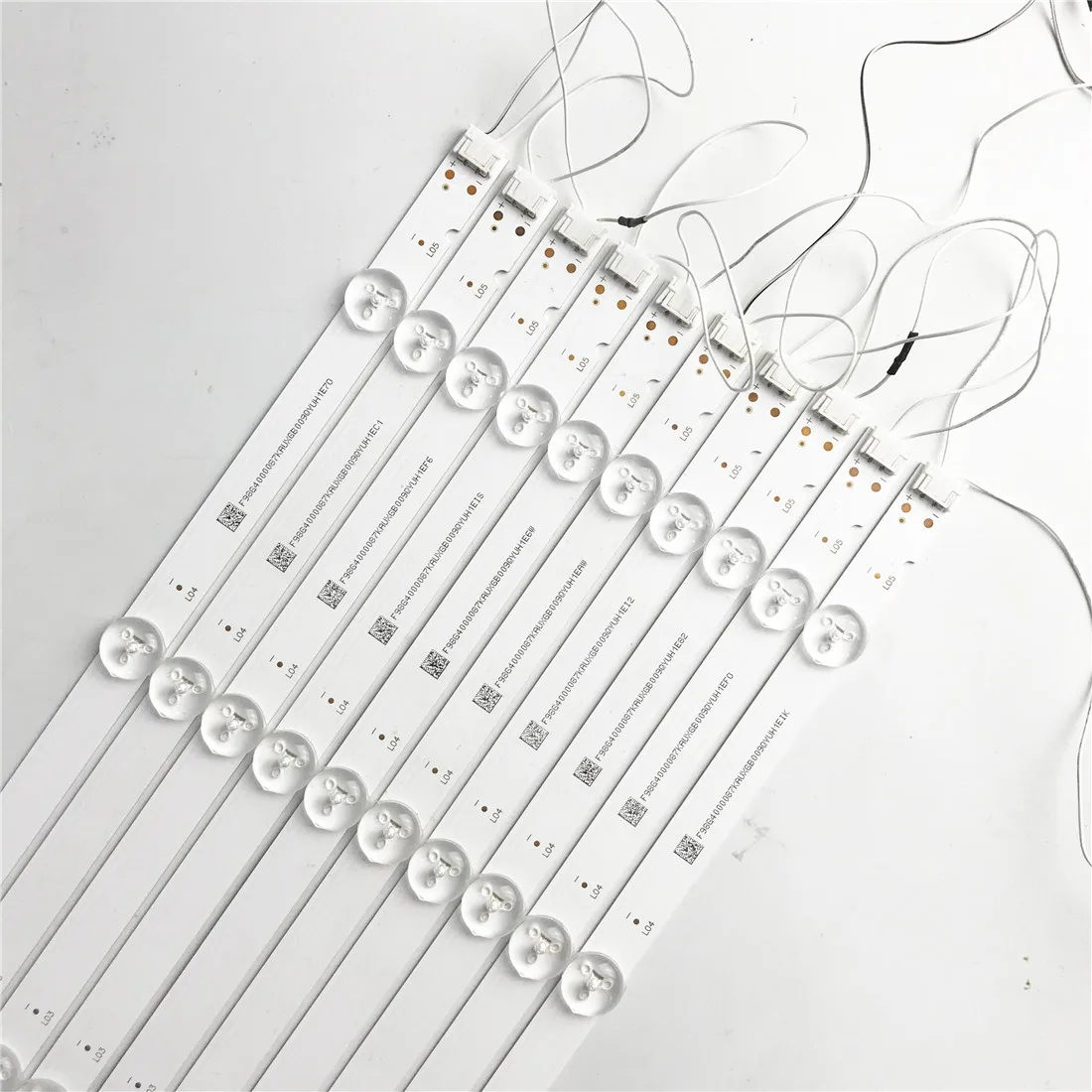 512mm LED Backlight Strip led backlight led components ccfl backlight 10pcs 5 Lamps Lens kit Board Fliter for 42 43 46 47 48 inch LCD TV 12V input Update CCFL billboard