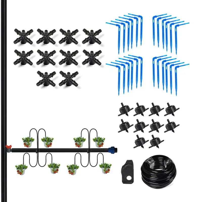 

Набор для капельного орошения, система автоматического капельного орошения, длительная система полива для ухода за цветами, обрезка, посадка, садоводство