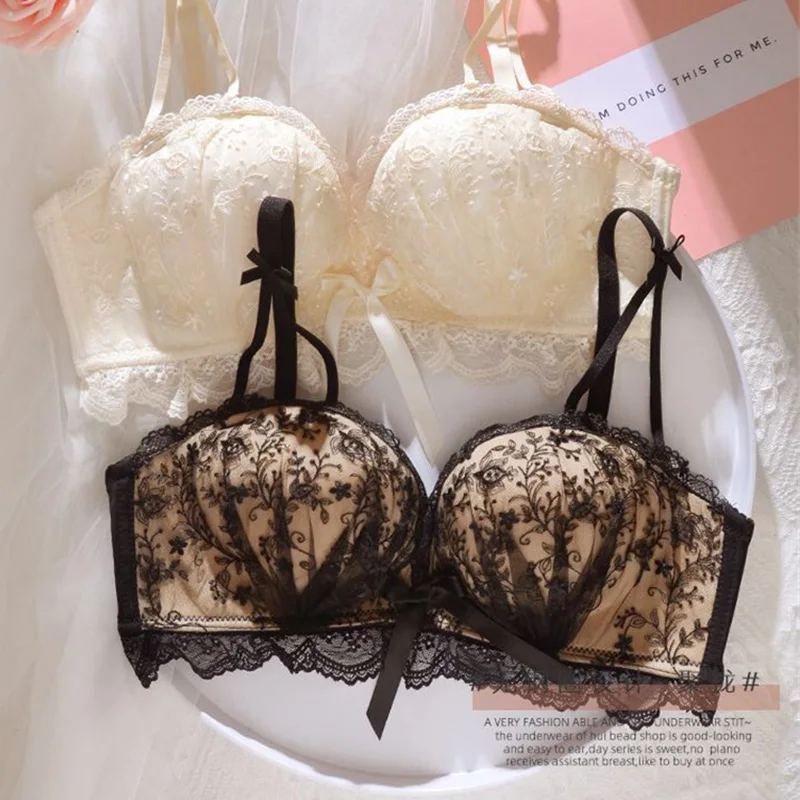 Reggiseno Push Up Bralette Senza Cuciture Per Le Donne Lingerie Senza Spalline Nero Coreano Sexy Reggiseni Lady Underwear Lenceria Para Damas Ropa Muj