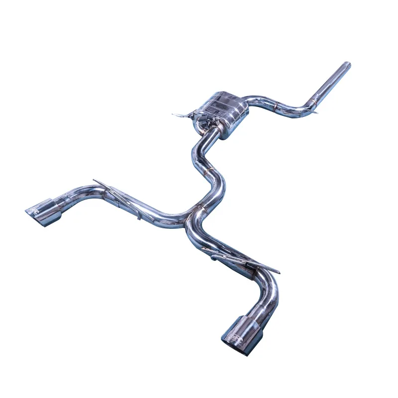 Suitable for Volkswagen Golf 7GTI modified middle end electronic valve remote control valve exhaust pipe downpipe