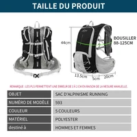 INOXTO Lightweight Men's and Women's Hydration Backpack Outdoor 15L Cycling Backpack off-road Motorcycle Trail Running Backpack 2