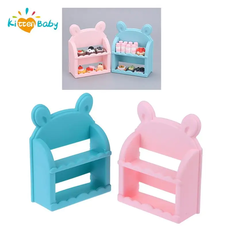 

Детские супермаркеты миниатюрные полки для кукольного домика игрушек миниатюрная полка для десертов закусок полка для хранения мебель «сделай сам» Игрушки