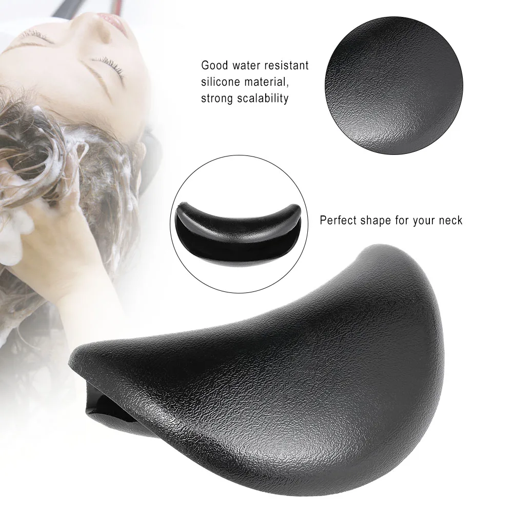 Neck Pillow Salon Silicone Neck Rest Hair Shampoo Bowl Neck Pillow Gripper Hair Spa Washing Sink Basin Cushion Hair Washing Tool