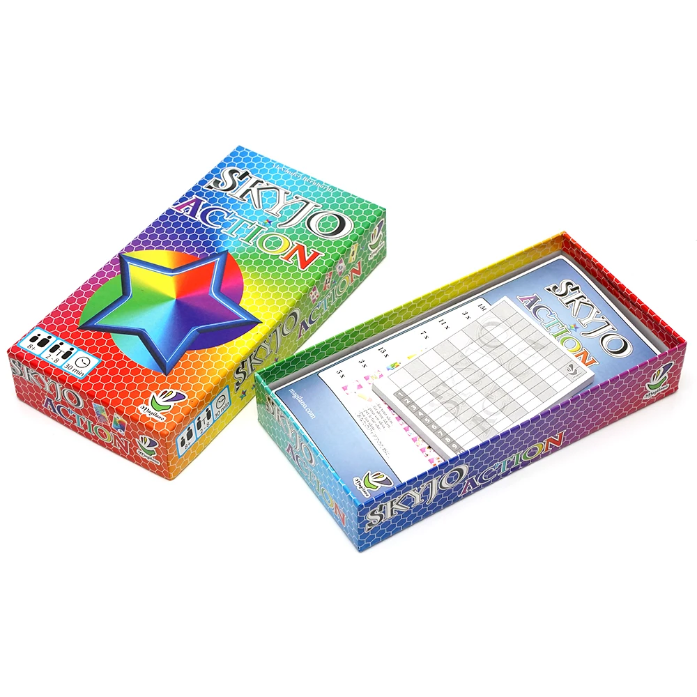 Skyjo Card Game and Skyjo Action for 2 to 8 Players card games