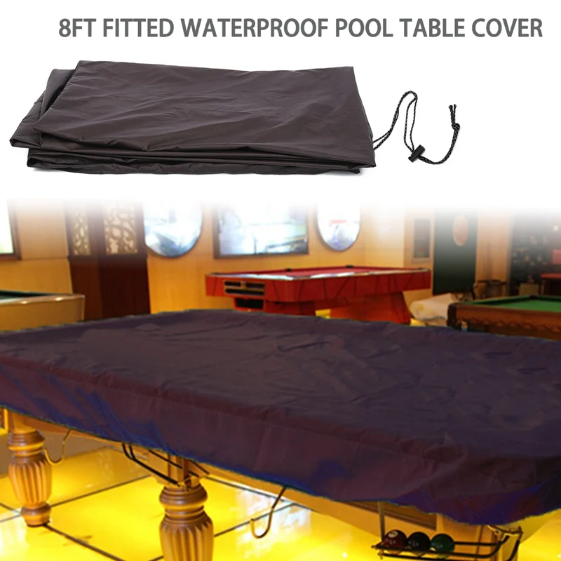 245x140x20CM Billardtisch Staubschutz Terrassenmöbel Tischdecken Snooker Billardtisch Zubehör Wasserdicht 210D Oxford Tuch – Detail 2