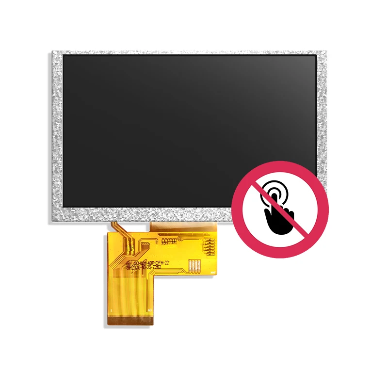 터치 하이 픽셀 800*480, IPS 모듈 RGB 디스플레이 TYPE-C 전원 미니 HDMI 지원 DIY가 포함된 5인치 HDMI 소형 보드 모듈