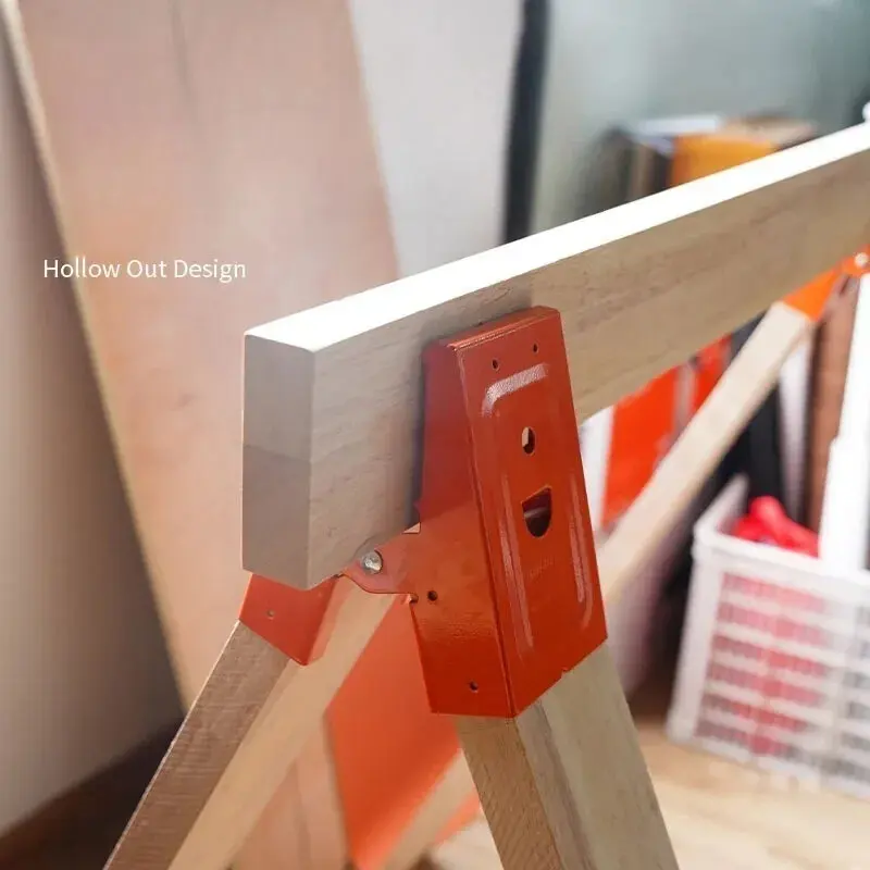 Woodworking Table Bracket Fixing Clips Connectors Adjustable Anti-Slip Design for Reinforcement and Decoration Support 2PC