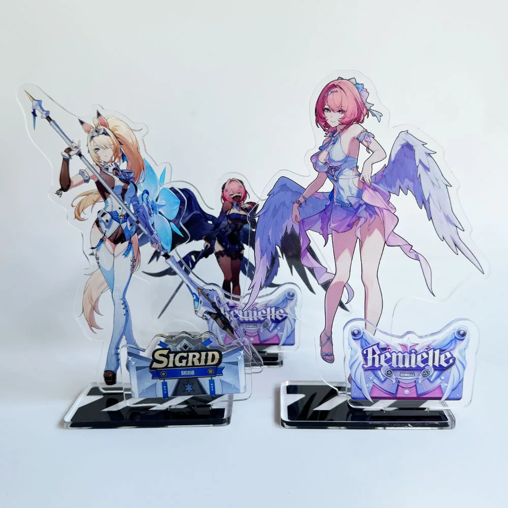 Spiel Zenless Zone Zero Ye Shun ­ Guang Dialyn Hoshimi Miyabi Anime Acryl Stand Modell Platte Schlüsselanhänger Schreibtisch Dekor Sammlung Geschenk