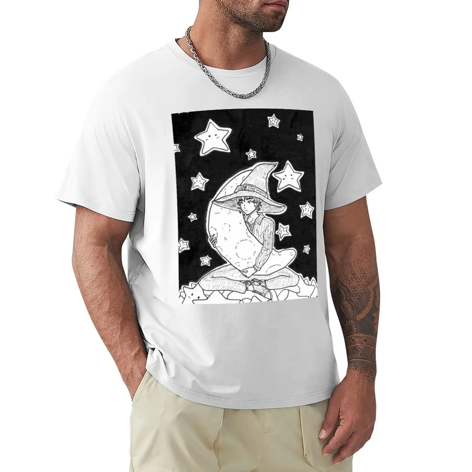 

Moon T-Shirt new edition Short sleeve tee Men's cotton t-shirt