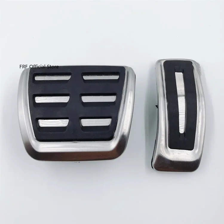 AT MT Car Accessories Fuel Brake Footrest Pedals Non Slip Pedal For Porsche Macan 2014 2015