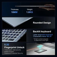Ordinateur portable Ninkear N16Pro 16 pouces 2.5K 120Hz Intel Core i7-12700H 16 Go de RAM 1 To SSD WiFi 6 Ordinateur de bureau Windows 11 5