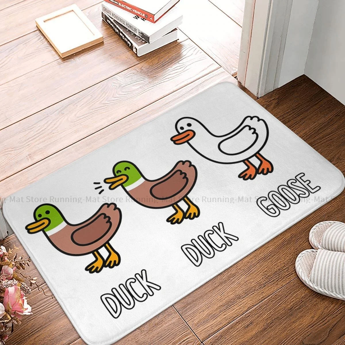 

Anti-Slip Doormat Kitchen Mat Duck Hallway Carpet Welcome Rug Home Decorative