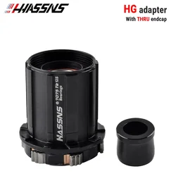 Enhanced Mountain Bike Freehub Adapter for QR/Thru Axles - Multi - Speed Compatible (HG and THRU endcap)