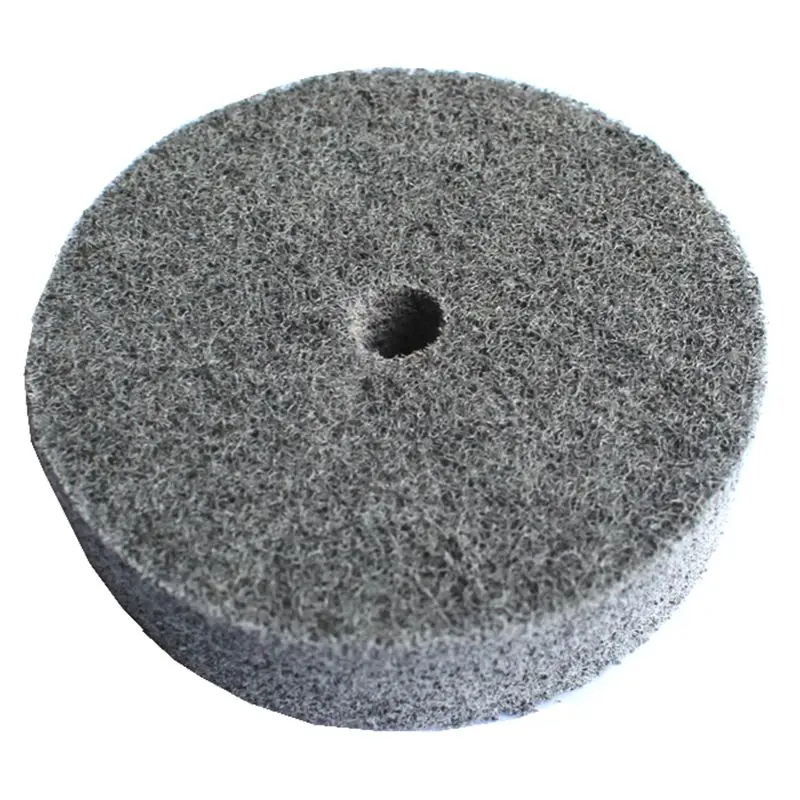 Sourcing Map Polierscheibe 150mm - Nylon Faser Rad Körnung 180