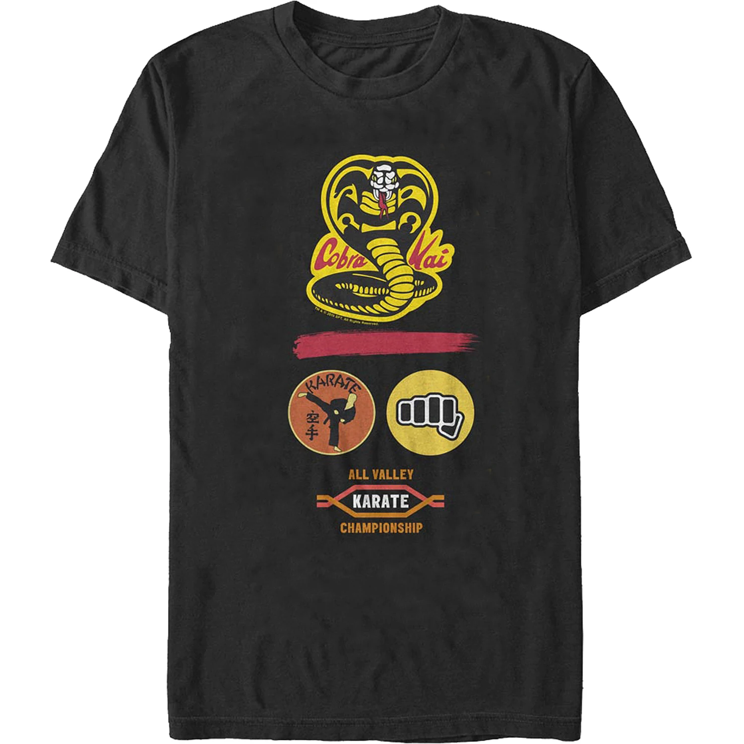 

Vintage Karate Movie Inspired Design Miyagi Dojo Logo Cobra Kai Mens T-Shirt. Premium Cotton Short Sleeve O-Neck Unisex T Shirt