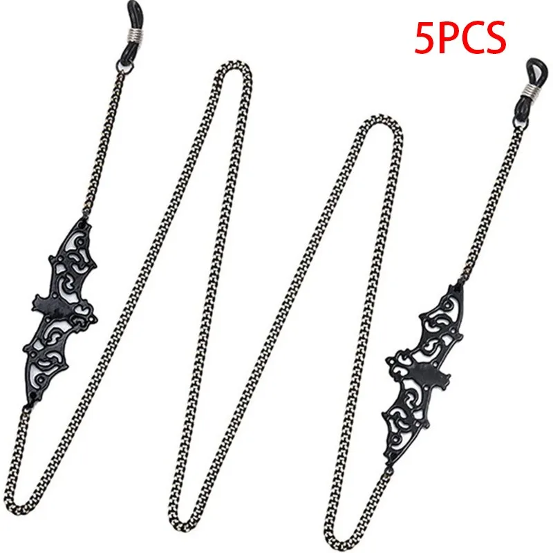 Elegant Bat Beads Eyewear Chain Necklace Strap