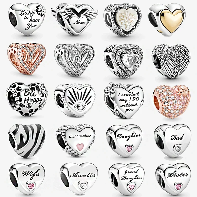

New Gift Jewelry Women Sterling Silver Beadeds DIY Designer Charms Bracciale summer Originali Argento 925 Bangle Bracelet Beads